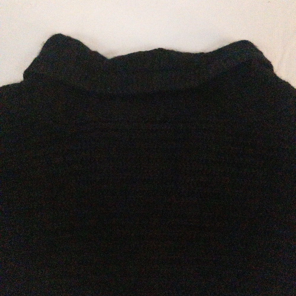 Talbots Black Cashmere Silk Blend Pullover Sweater Women's Large - Picture 10 of 11